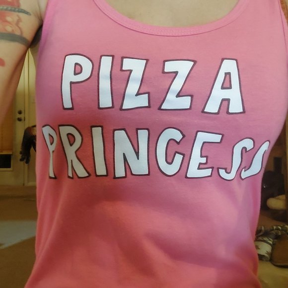 Jac Vanek Pizza Princess Tank Top - Picture 2 of 3